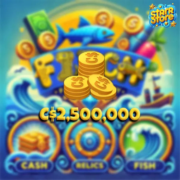 Fisch C$ - [2,500,000 Coins]